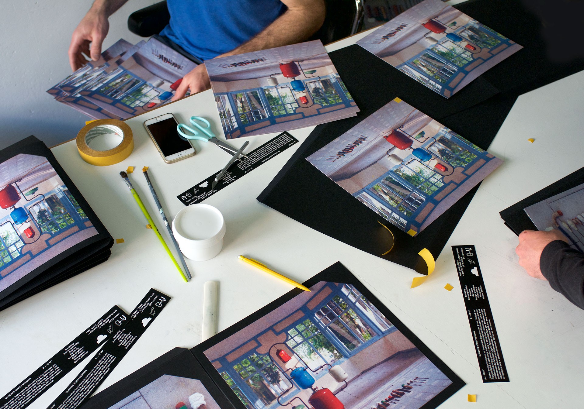 *Cloches sous pression*, vinyl cover, work in progress, François Dufeil and Charles Dubois, Paris, 2021