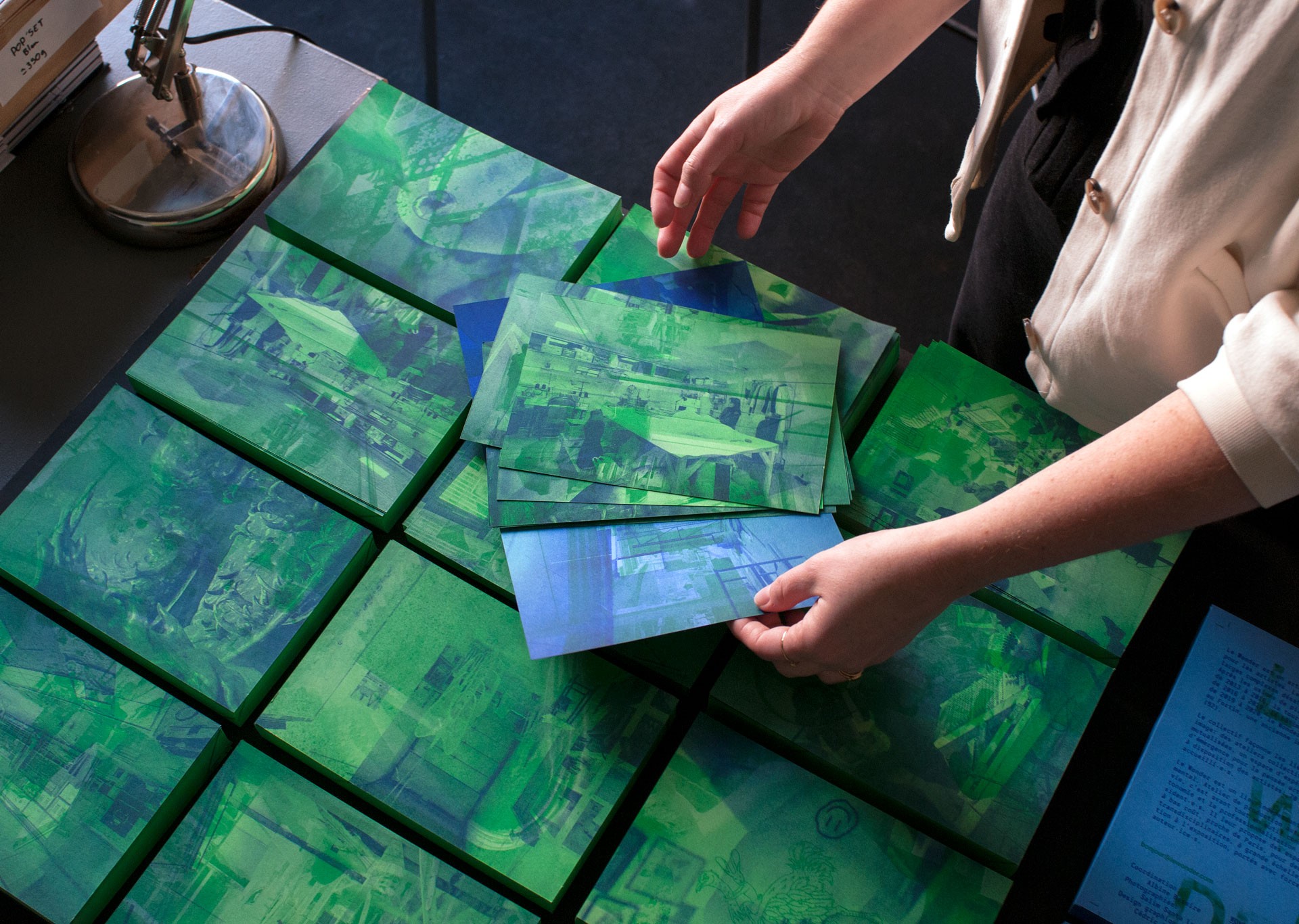 *Totipotence #1*, visit document, Wonder/Fortin, Clichy, 2022