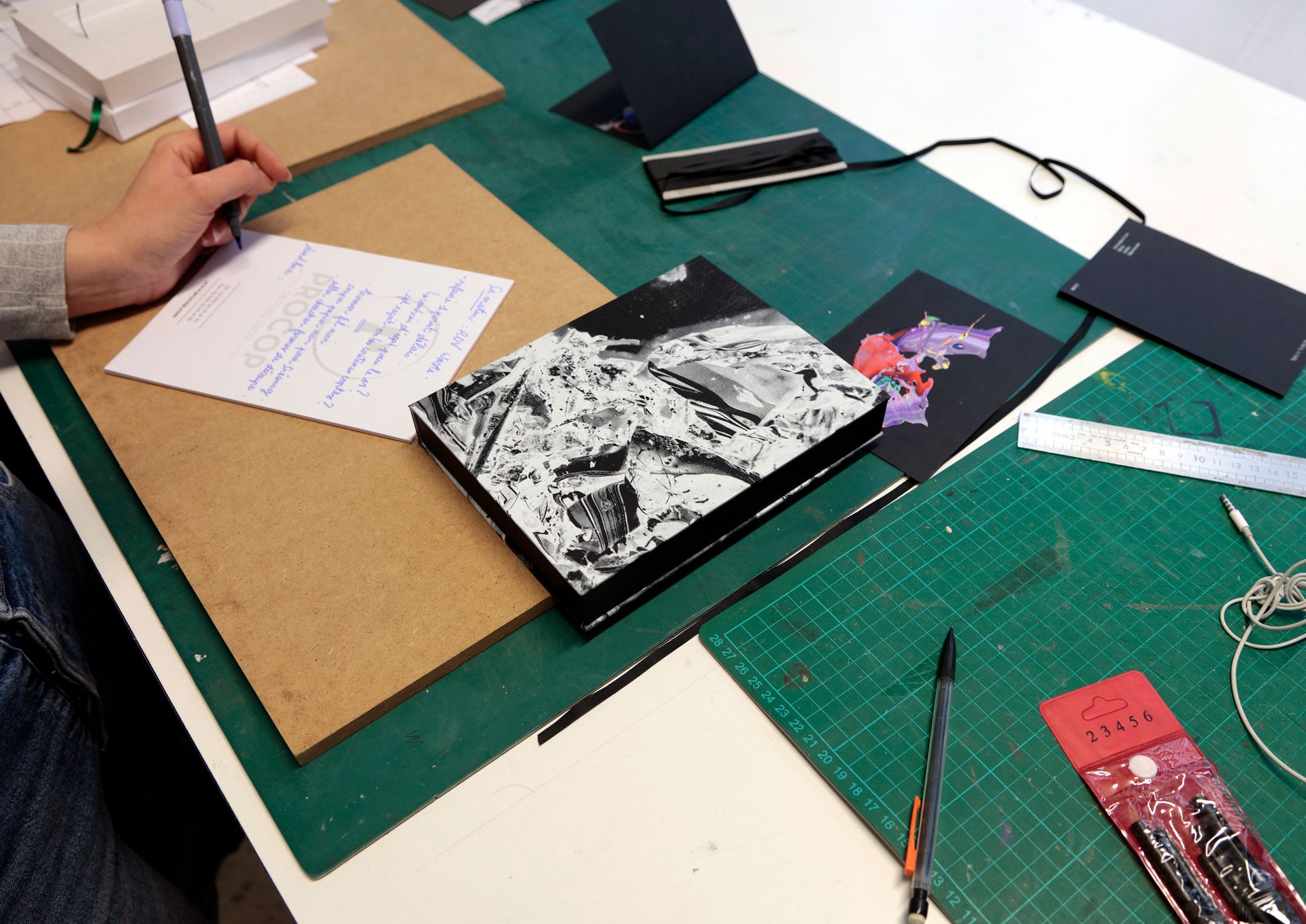 *Waste*, artist book prototype, with Atelier Dreieck, Pantin, 2018