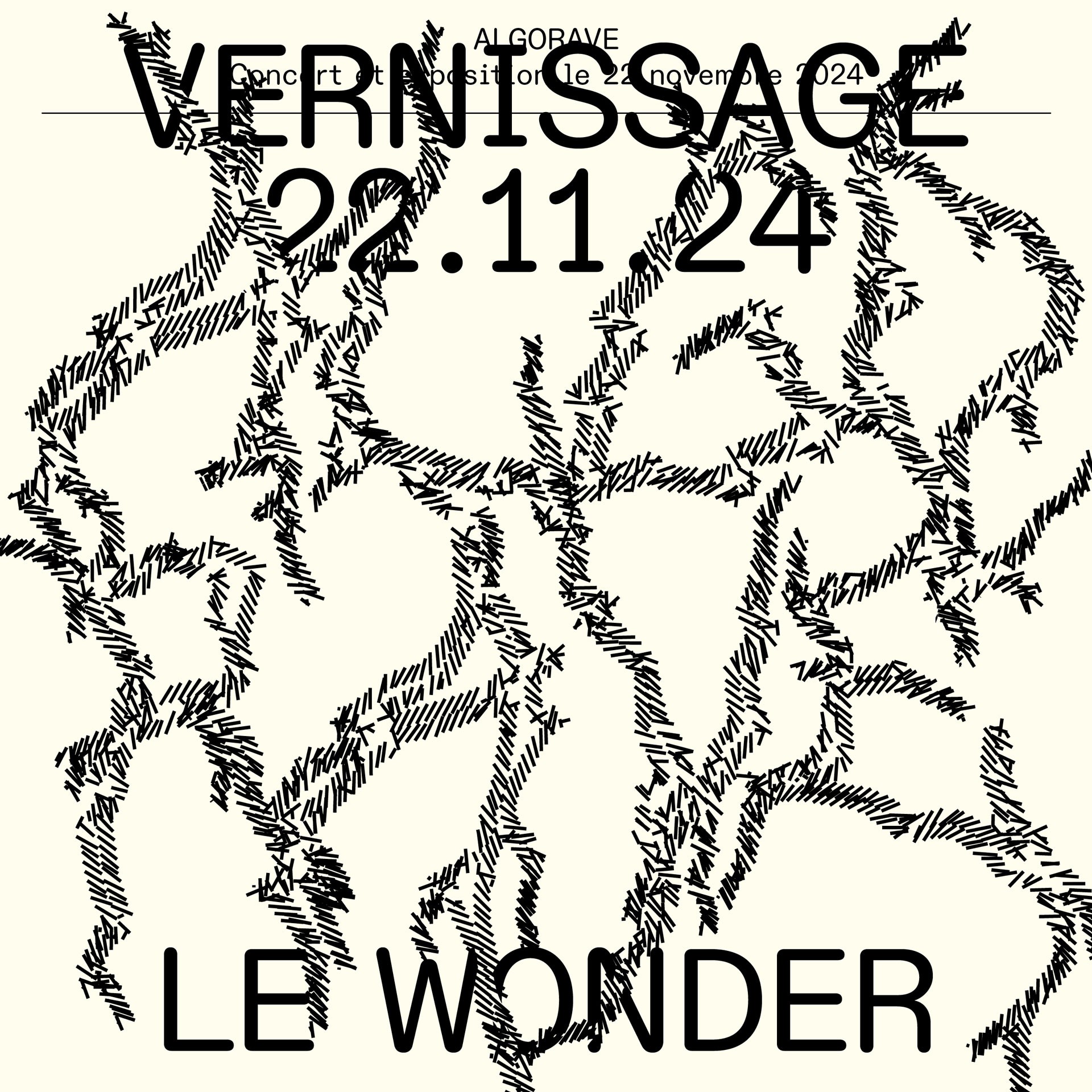 *Algorave*, Le Wonder, Bobigny, 2024