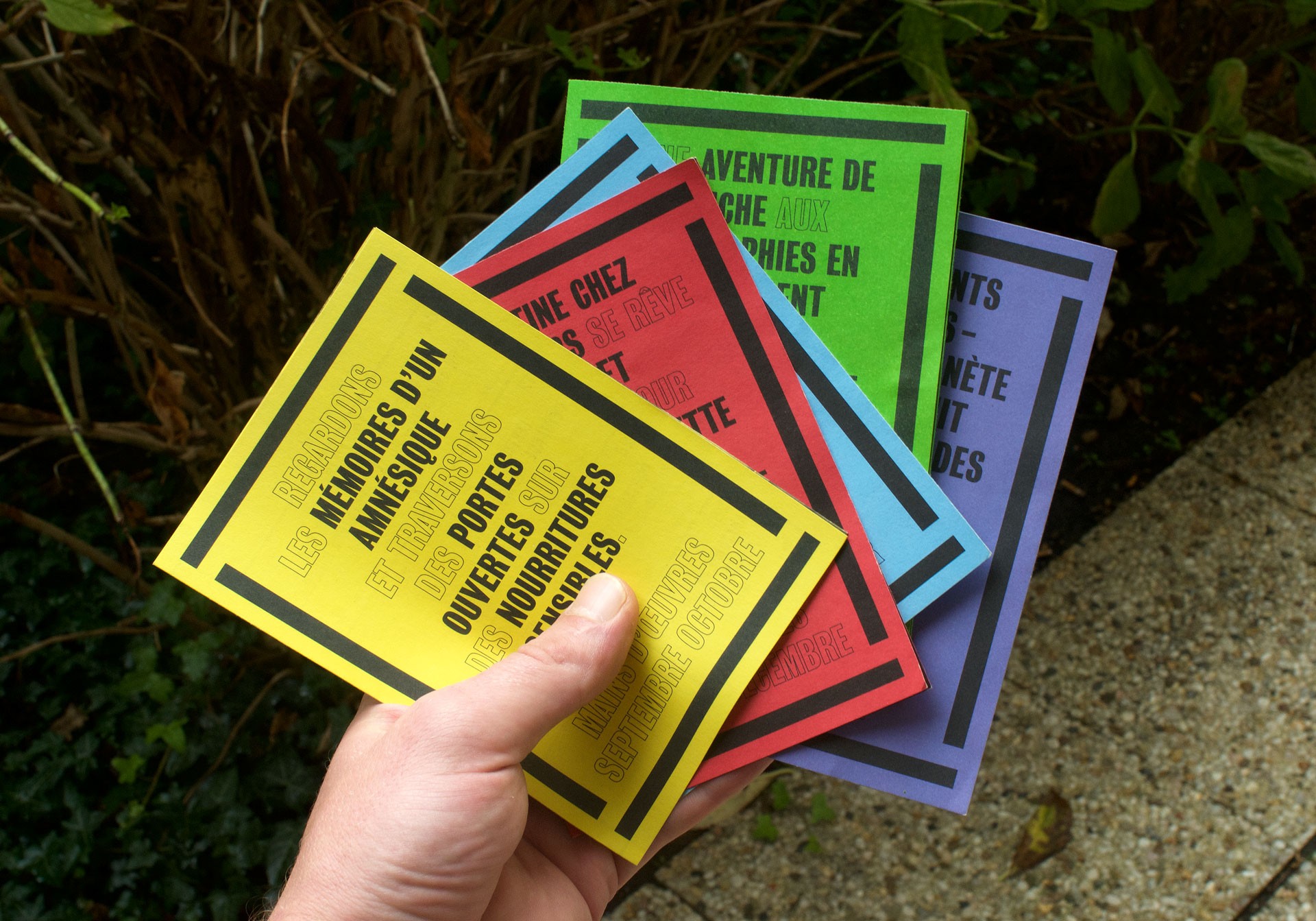 *Mains d'Œuvres*, visual identity, Saint-Ouen, 2014-2015