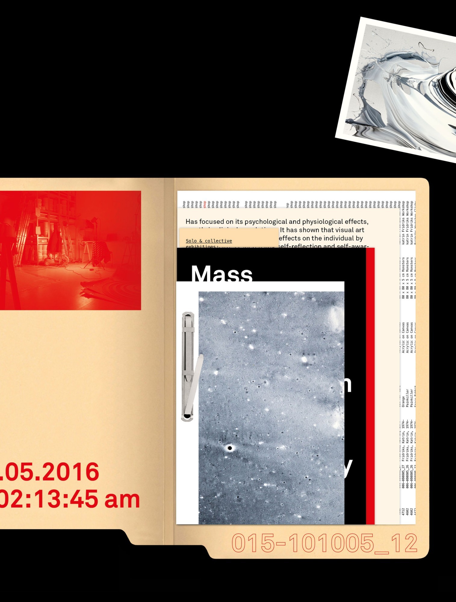 *For the record*, book, Katrin Fridriks, Adidas Lab, Nuremberg, Germany, 2016