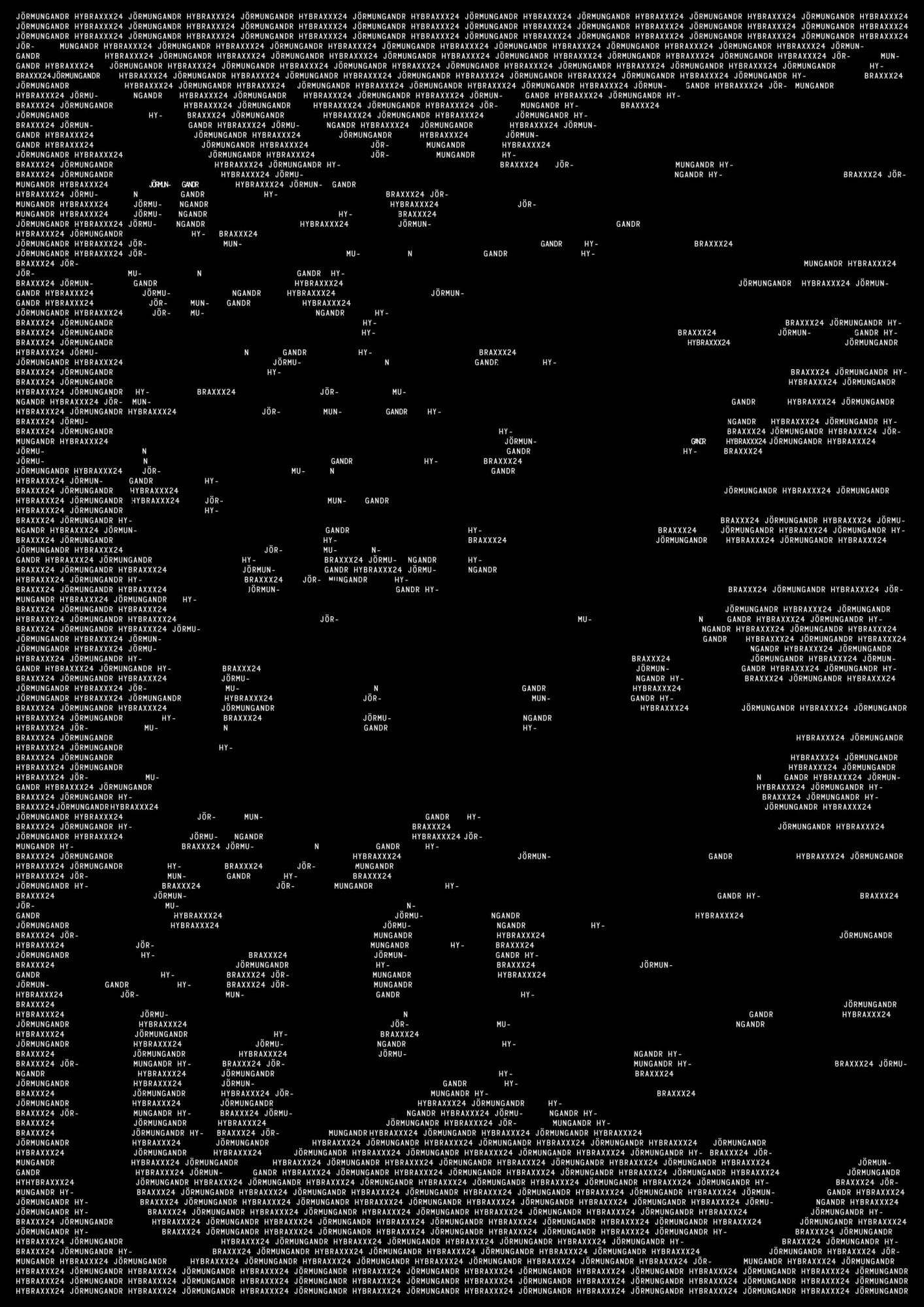 *Jörmungandr Hybraxxx24*, A2 poster, Wonder/Liebert, Bagnolet, 2018