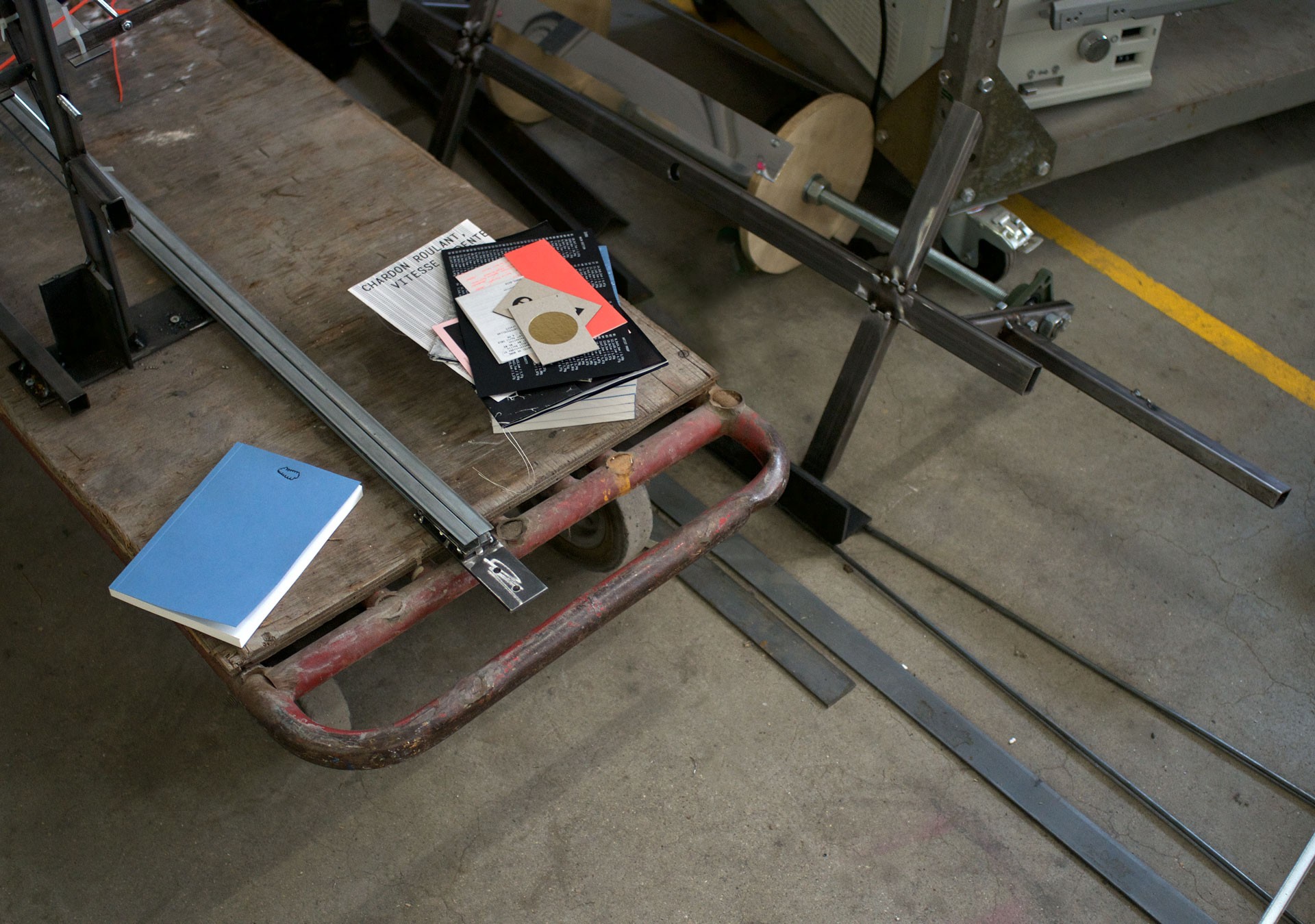 *Studio view*, Wonder/Fortin, Clichy, 2021