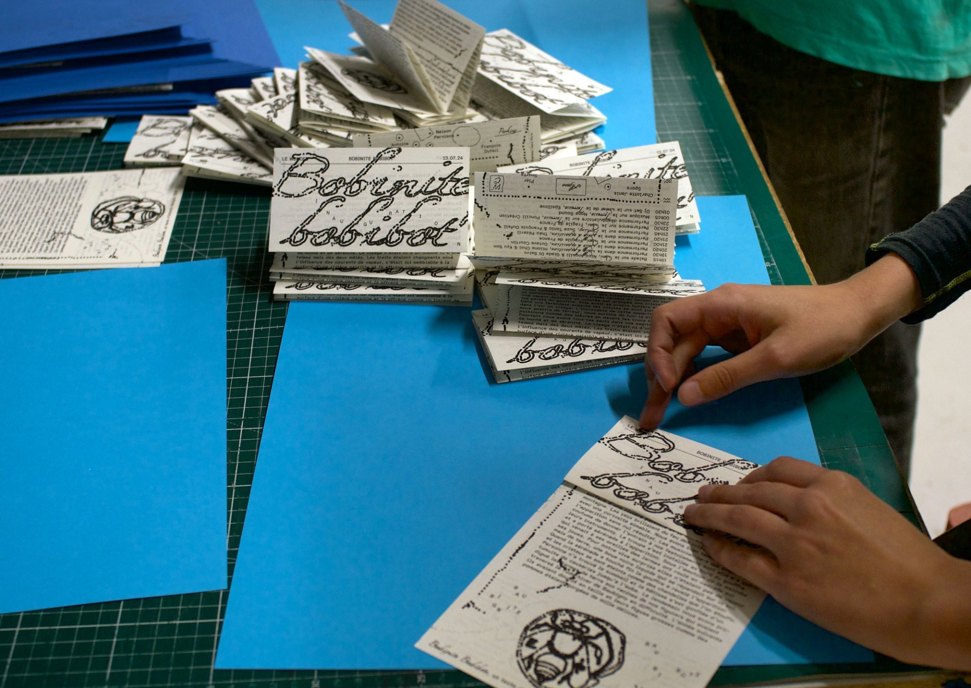 *Bobinite Bobibot'*, program folding, 7 × 13 cm, Le Wonder, Bobigny, 2024