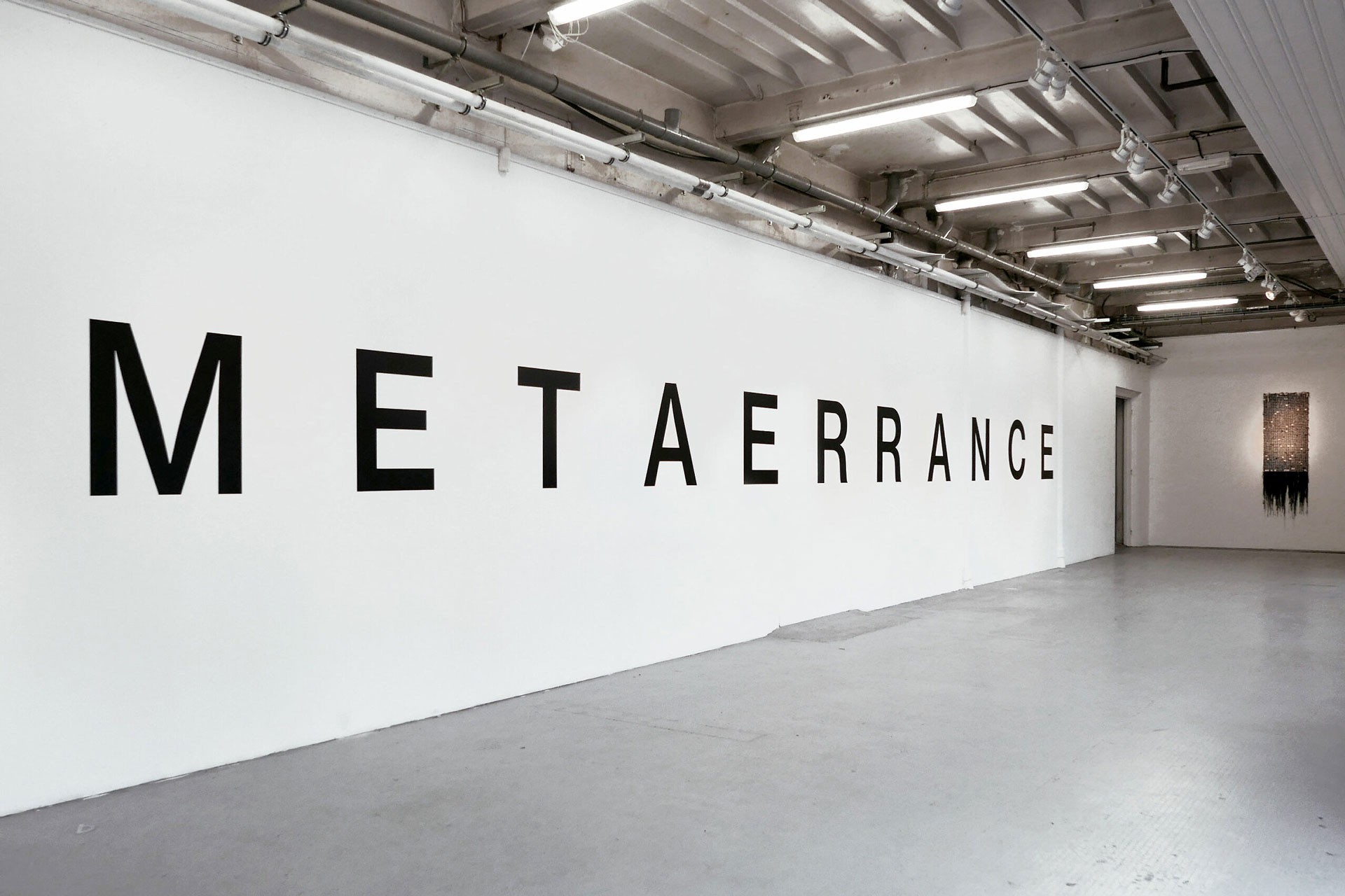 *Metaerrance*, visual identity and curating with Paquita Milville, Le Silo U1, Château-Thierry, 2023