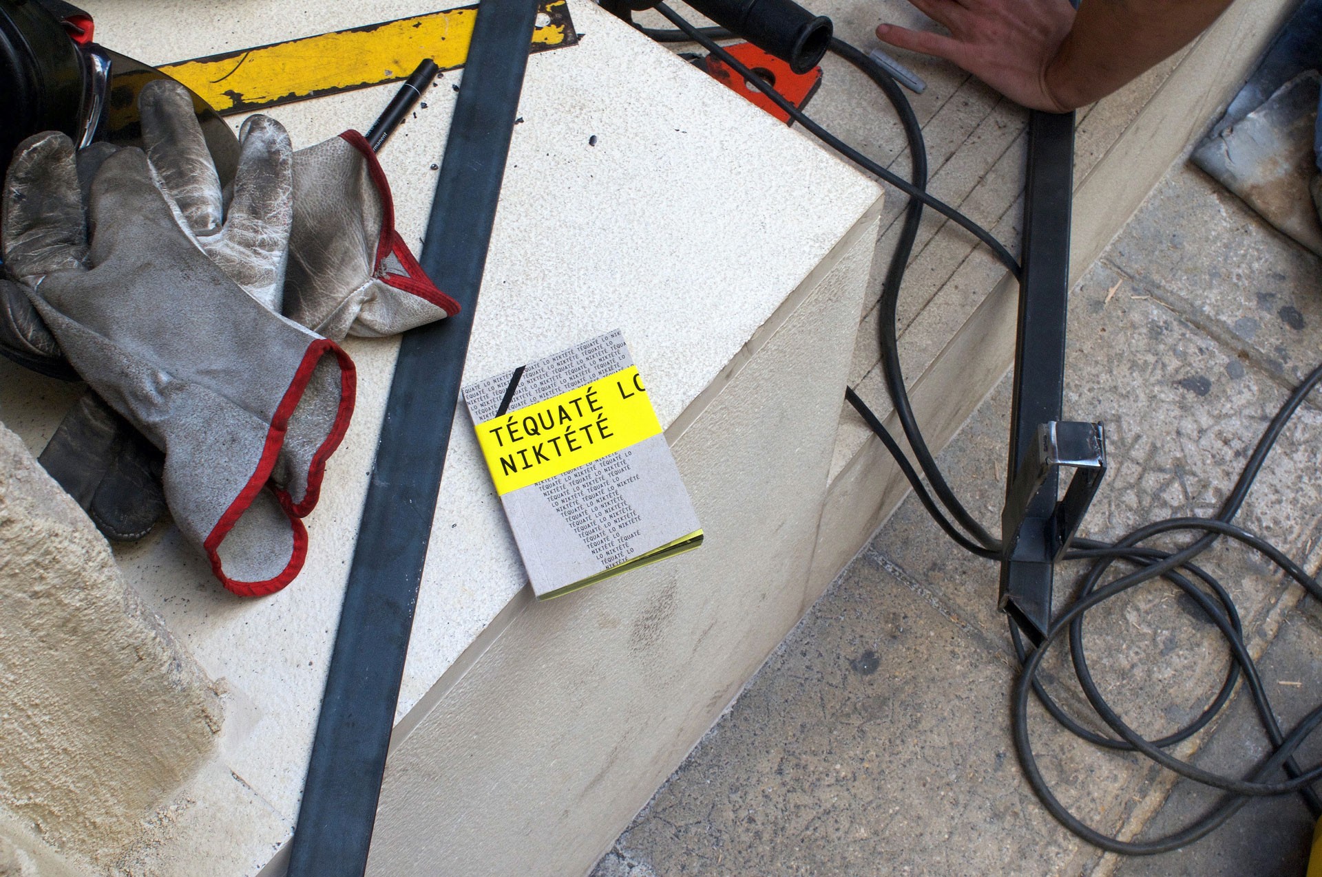 *Téquaté LO Niktété*, visual identity and book, Mécènes du Sud, Montpellier-Sète, 2018