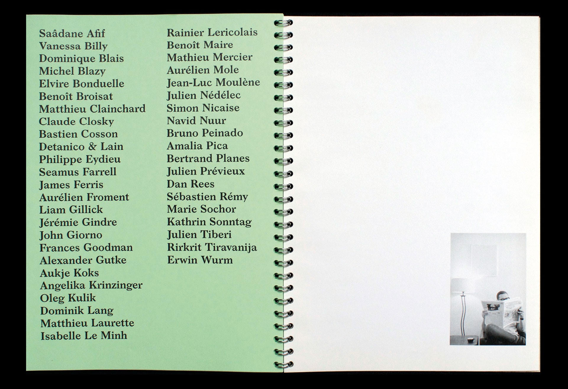 *Joseph Kouli Collection*, booklet, 17 × 24 cm, 46 p., with Jérémy Glâtre and Pierre Martin Vielcazat, Mains d'Œuvres, Saint-Ouen, 2015