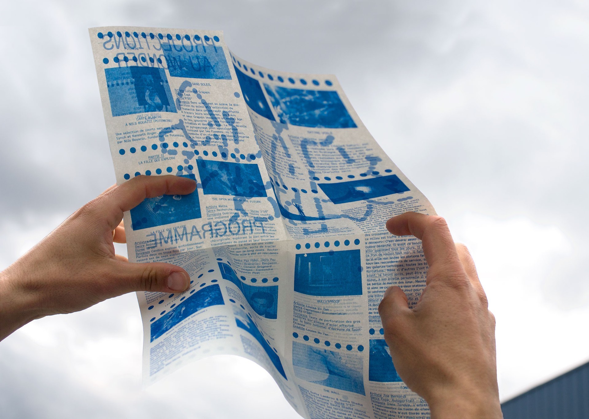 *Drive-In*, program, 29,7 × 42 cm, Le Wonder, Bobigny, 2025
