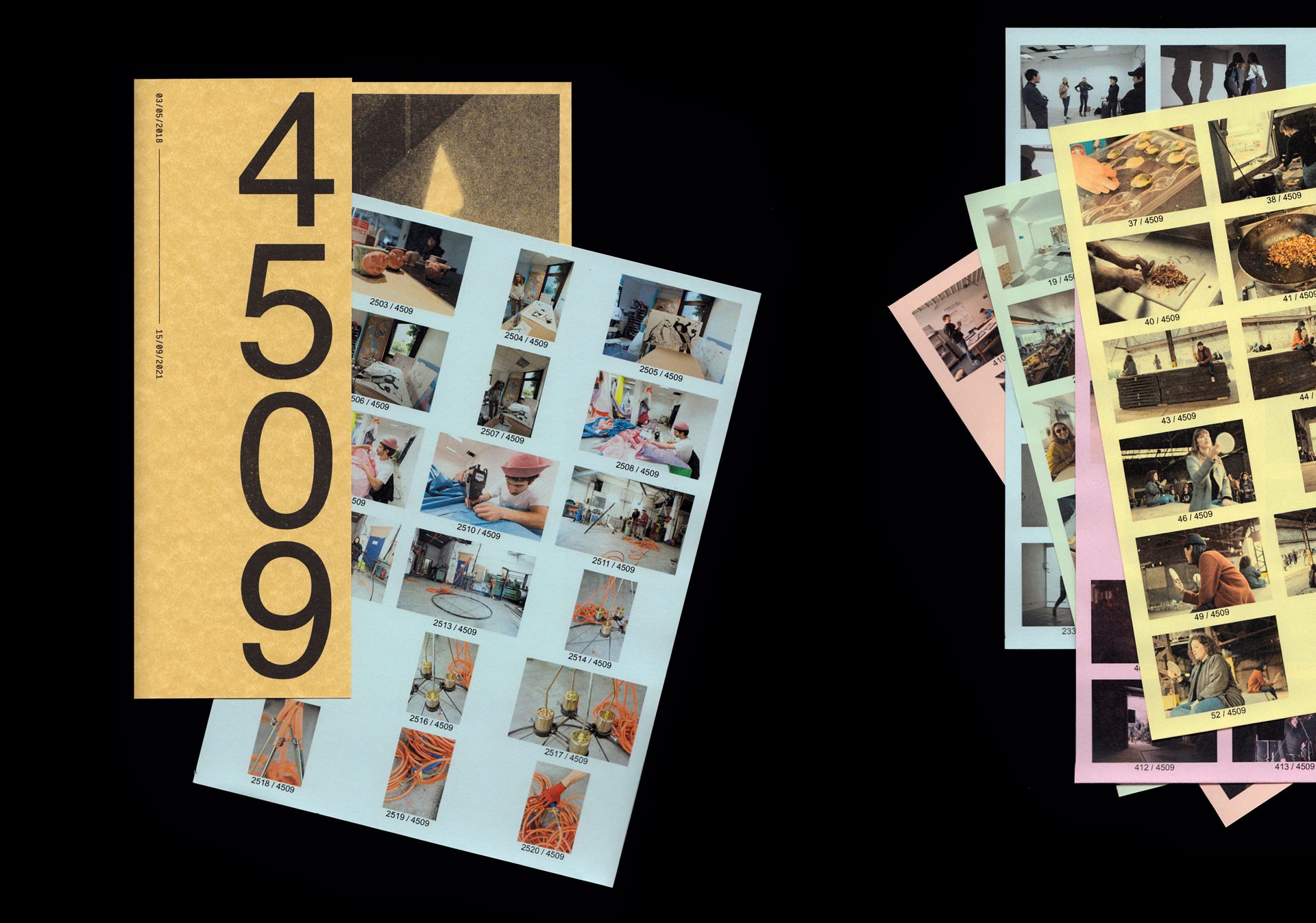 *4509*, photographic archive, 14,8 × 21 cm, with Salim Santa Lucia, Wonder/Liebert, Clichy, 2021